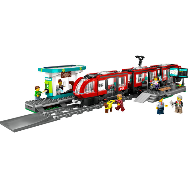 60423 LEGO City Sporvogn og Station (Billede 3 af 5)