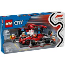 60443 LEGO City F1 Pitstop Ferrari