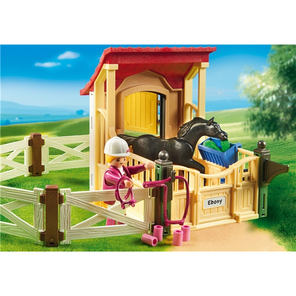 6934 Playmobil Hestestald med Araberhest (Billede 3 af 3)