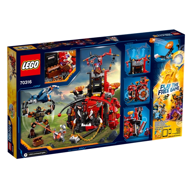 Kammer skraber dybde 70316 LEGO Nexo Knights Jestros onde fartøj - LEGO Nexo Knights - LEGO |  Shopping4net