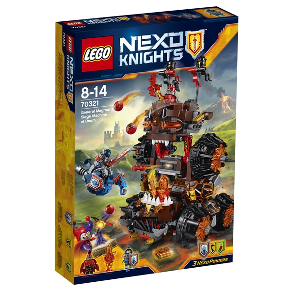 70321 LEGO General Magmars Belejringsmaskine (Billede 1 af 3)