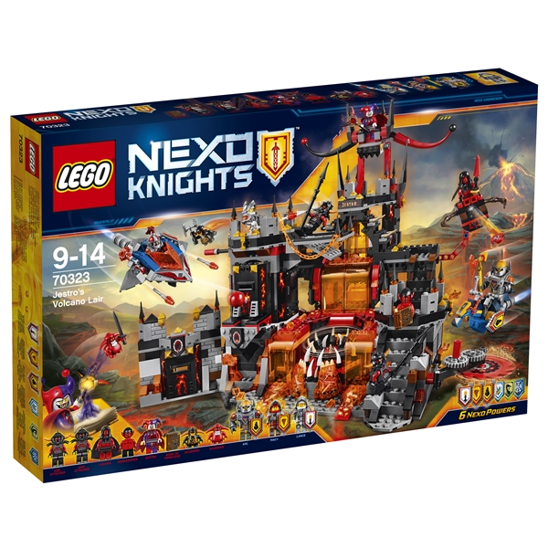 Høring Situation legeplads 70323 LEGO Nexo Knights Jestros VulkanTilholdssted - LEGO Nexo Knights -  LEGO | Shopping4net