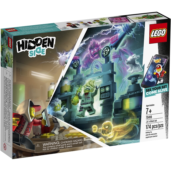 70418 LEGO® Hidden Side™ J.B.'s Spøgelseslab (Billede 1 af 3)