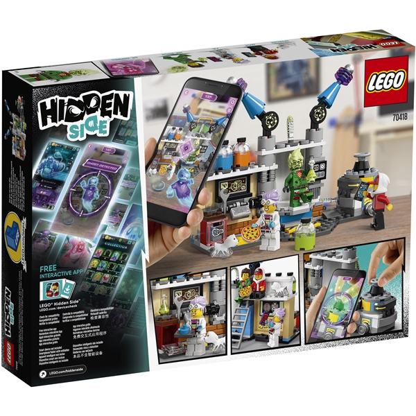 70418 LEGO® Hidden Side™ J.B.'s Spøgelseslab (Billede 2 af 3)