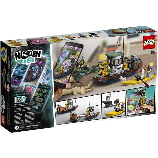 70419 LEGO® Hidden Side™ Nødstedt Rejebåd (Billede 2 af 3)