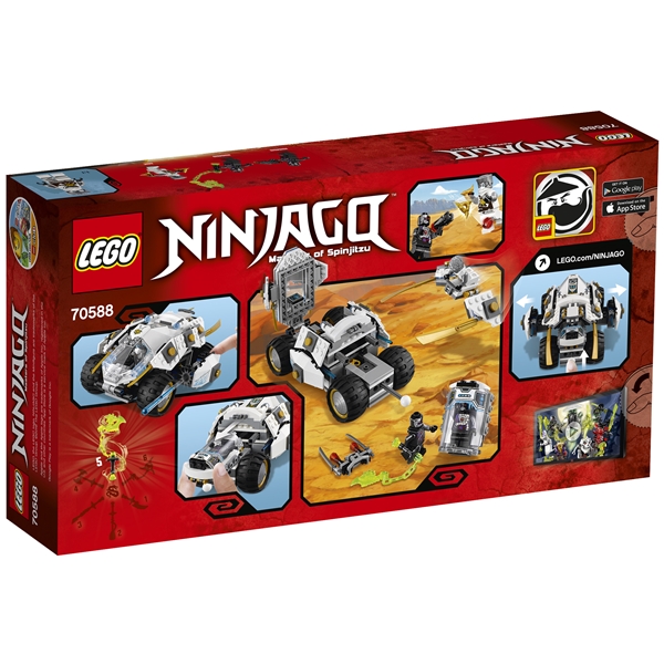 70588 LEGO Ninjago Titanium-ninjatank (Billede 3 af 3)