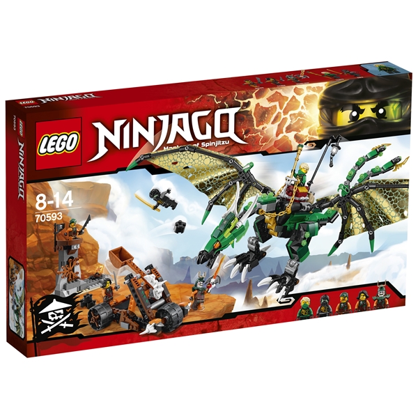 70593 LEGO Ninjago Den Grønne NRG-drage (Billede 1 af 3)