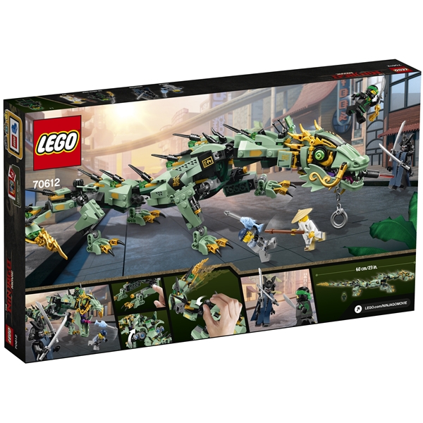 70612 LEGO Ninjago Grønne Ninjas Robotdrage (Billede 2 af 7)