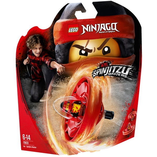 70633 LEGO Ninjago Kai - Spinjitzu-mester (Billede 1 af 3)