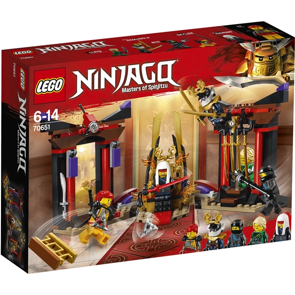 70651 LEGO Ninjago Opgør i Tronsalen (Billede 1 af 6)