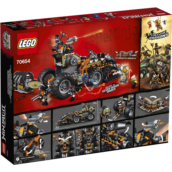 70654 LEGO Ninjago Dieselnaut (Billede 2 af 7)