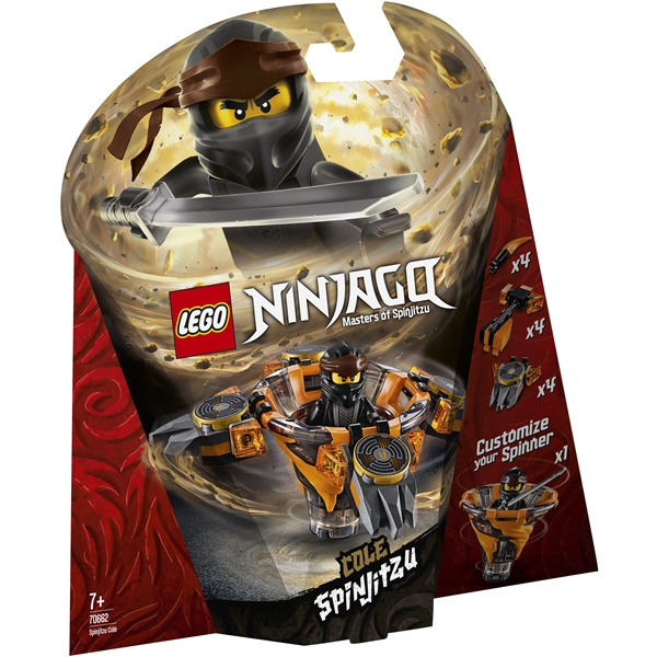 70662 LEGO® NINJAGO® Spinjitzu-Cole (Billede 1 af 5)