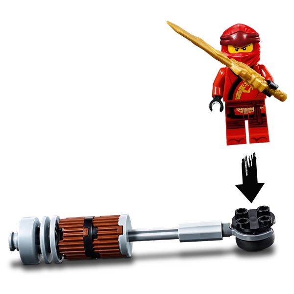 70667 LEGO® NINJAGO® Kais Knivskarpe Snescooter (Billede 5 af 5)