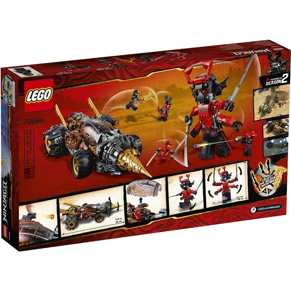 70669 LEGO® NINJAGO® Coles Jordbor (Billede 2 af 4)