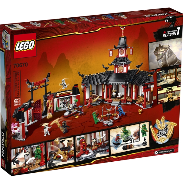 70670 LEGO® Spinjitzu-klosteret - LEGO Ninjago LEGO Shopping4net