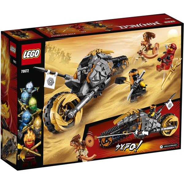 70672 LEGO Ninjago Coles Motocrosscykel (Billede 2 af 3)