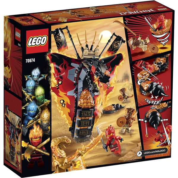 70674 LEGO® NINJAGO Ildtand (Billede 2 af 3)