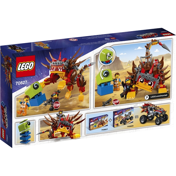 70827 LEGO Movie UltraKat og Kriger-Lucy! (Billede 2 af 5)