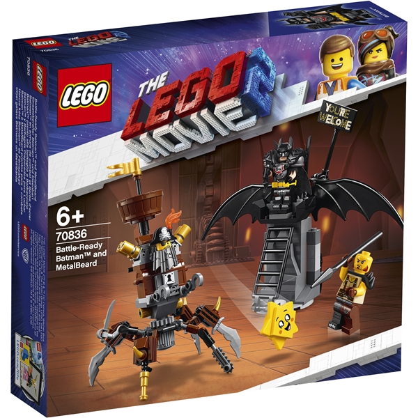 70836 LEGO Movie Kampklar Batman™ og Jernskæg (Billede 1 af 5)