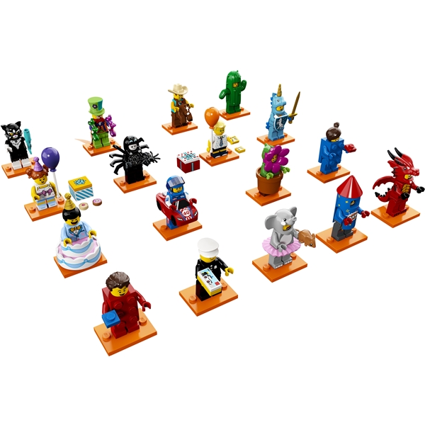 71021 LEGO Minifigures Serie 18: Fest (Billede 2 af 2)