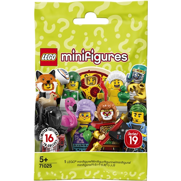 71025 LEGO Minifigures Serie 19 (Billede 1 af 2)