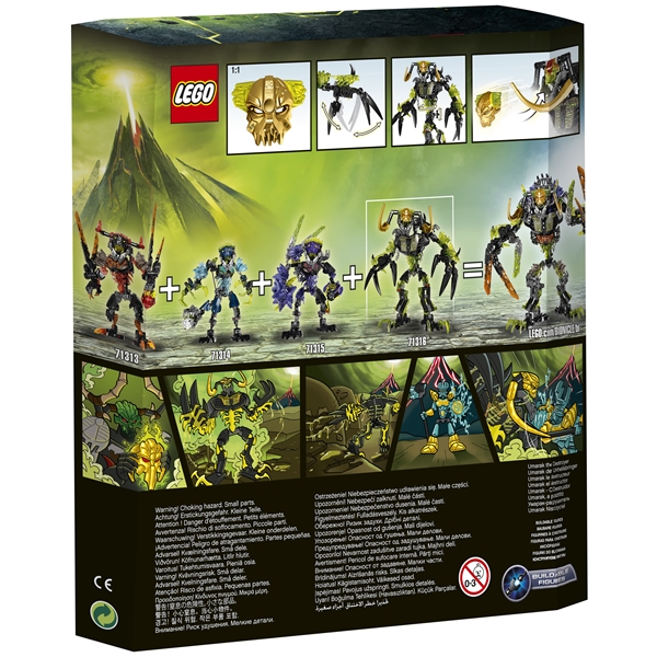 71316 LEGO Bionicle Ødelæggeren Umarak (Billede 3 af 3)