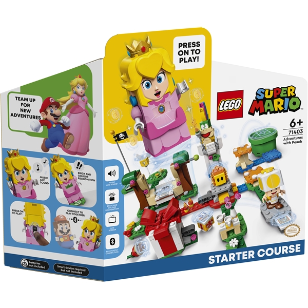 71403 LEGO Super Mario Eventyr med Peach (Billede 1 af 6)