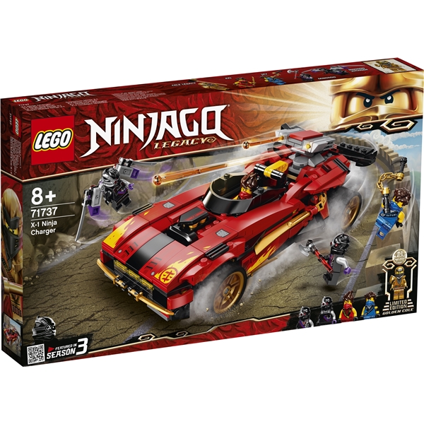 71737 LEGO Ninjago X-1 ninjabil (Billede 1 af 5)