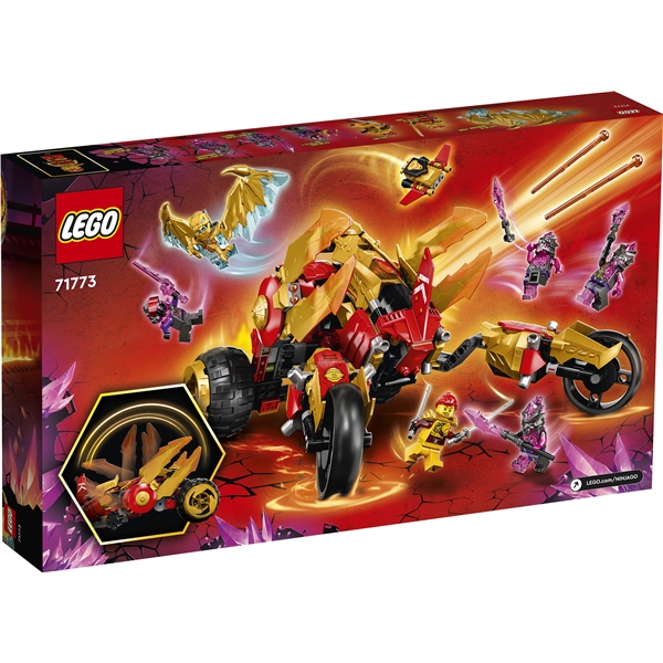71773 LEGO Ninjago Kais Gyldne Drage-Angriber (Billede 2 af 6)