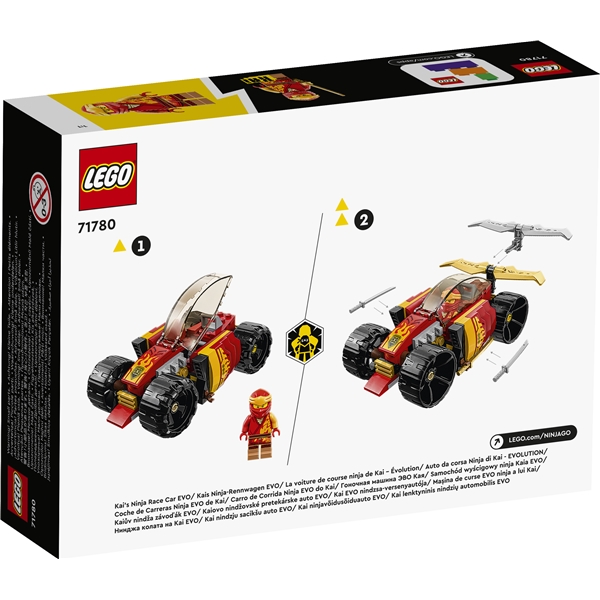 71780 LEGO Ninjago Kais Ninja-Racerbil EVO (Billede 2 af 6)