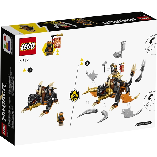 71782 LEGO Ninjago Coles Jorddrage EVO (Billede 2 af 6)