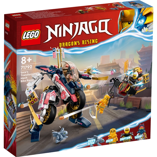 71792 LEGO Ninjago Soras Mech-Motorcykel (Billede 1 af 6)