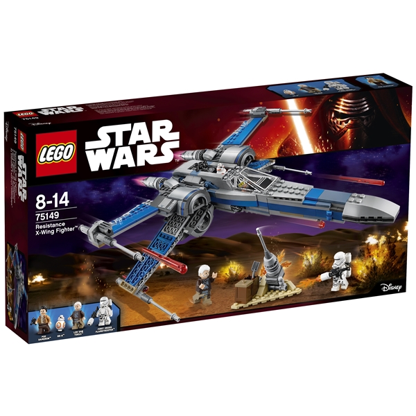 75149 LEGO Star Wars Resistance X-Wing Fighter (Billede 3 af 3)