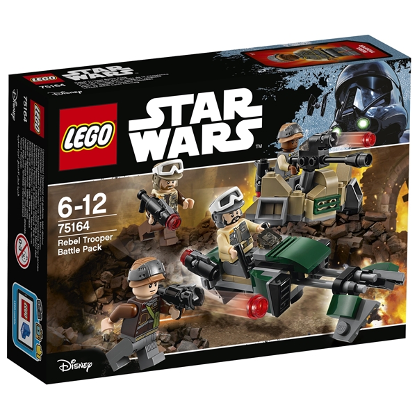 75164 LEGO Star Wars Rebel Trooper Battle Pack (Billede 1 af 6)
