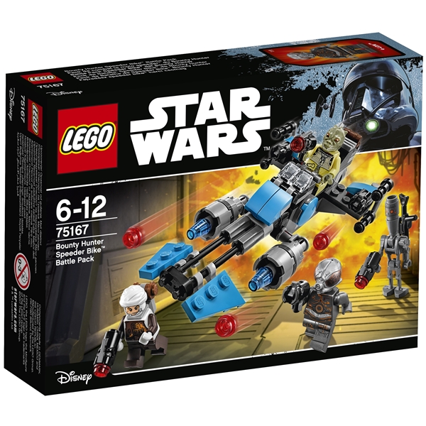 75167 LEGO Star Wars Bounty Hunt Speederbike (Billede 1 af 6)