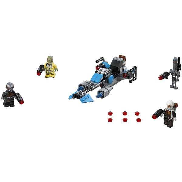75167 LEGO Star Wars Bounty Hunt Speederbike (Billede 3 af 6)