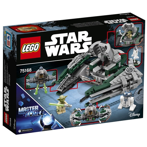 75168 LEGO Star Wars Yodas Jedi Starfighter (Billede 1 af 9)