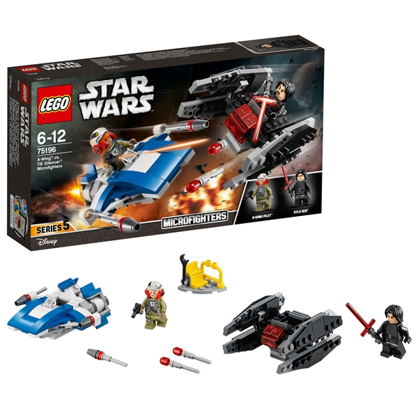 75196 LEGO Star Wars Awing TIE Silencer Microfight (Billede 3 af 5)