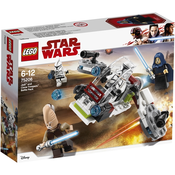 75206 LEGO Star Wars Jedi og Klonsoldater (Billede 1 af 4)