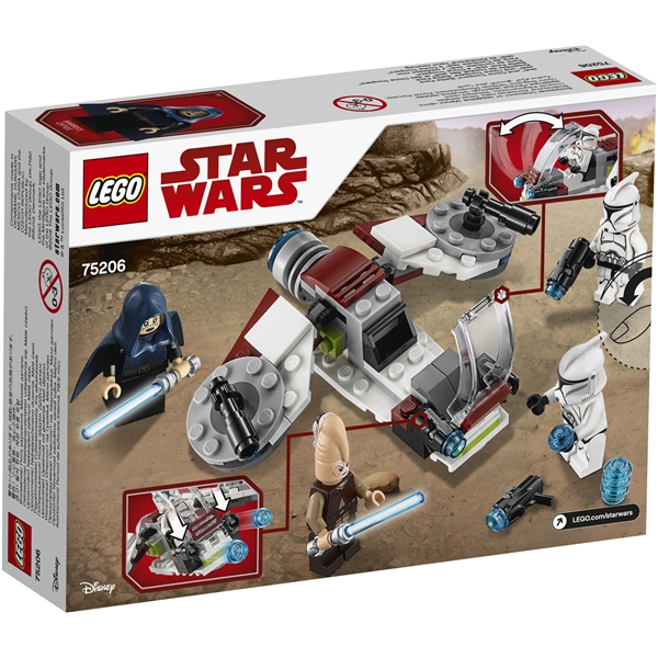 75206 LEGO Star Wars Jedi og Klonsoldater (Billede 2 af 4)