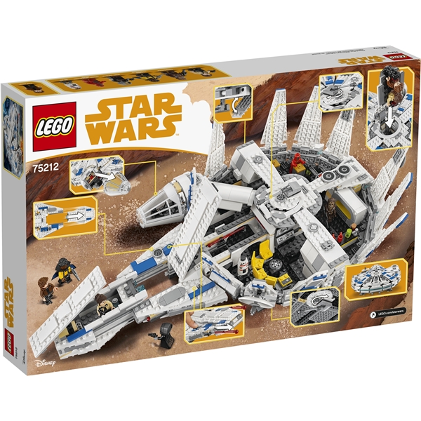 75212 LEGO Kessel-Togt Millennium Falcon (Billede 2 af 5)
