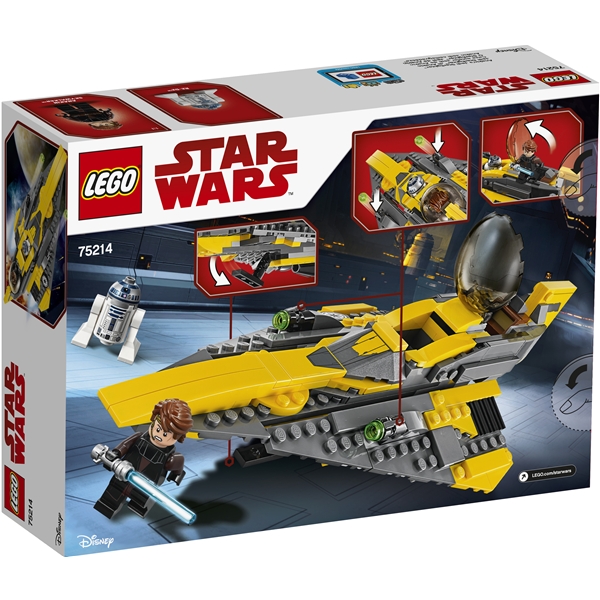 75214 LEGO Star Wars™ Anakins Jedi-stjernejager (Billede 2 af 3)