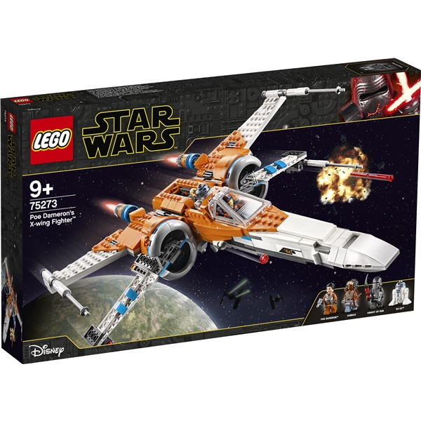 75272 LEGO Star Wars Poe Damerons X-wing-jager (Billede 1 af 3)