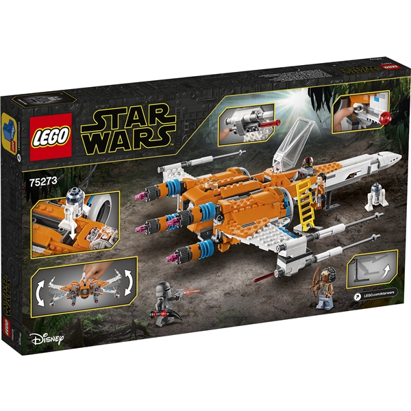 75272 LEGO Star Wars Poe Damerons X-wing-jager (Billede 2 af 3)