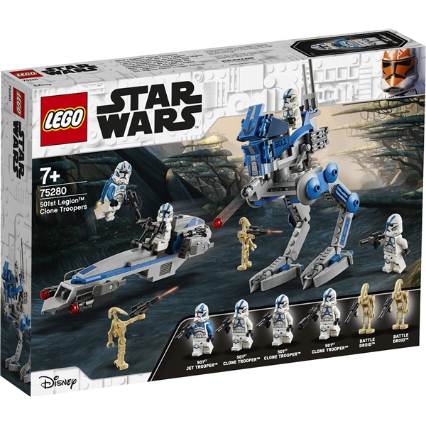 75280 LEGO Star Wars Klonsoldater fra 501. legion (Billede 1 af 6)