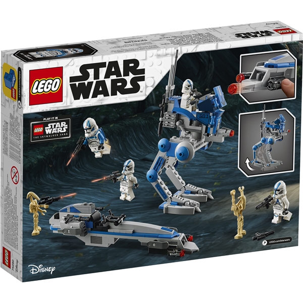 75280 LEGO Star Wars Klonsoldater fra 501. legion (Billede 2 af 6)