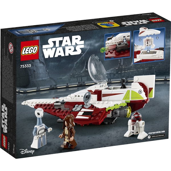 75333 LEGO Obi-Wan Kenobis Jedi-Stjernejager (Billede 2 af 7)