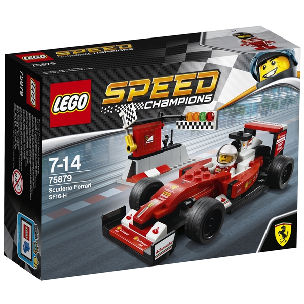 75879 LEGO Speed Champ. Scuderia Ferrari SF16-H (Billede 1 af 7)
