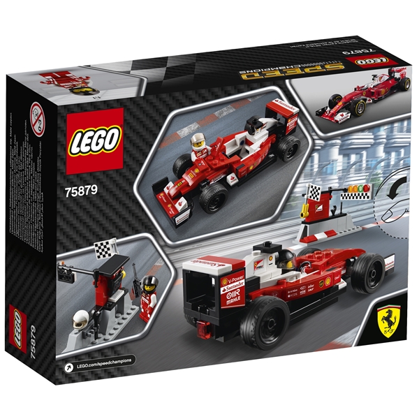 75879 LEGO Speed Champ. Scuderia Ferrari SF16-H (Billede 2 af 7)