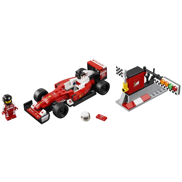 75879 LEGO Speed Champ. Scuderia Ferrari SF16-H (Billede 3 af 7)